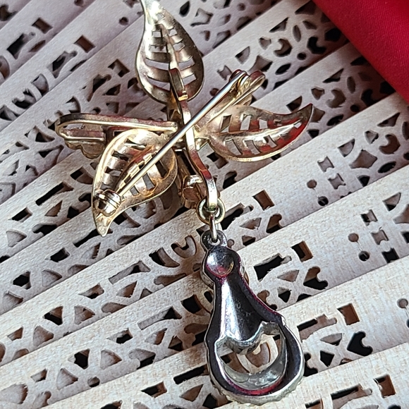 Unique Brooch For Sale Baby Blue stones - Picture 11 of 13